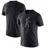 Oklahoma City Thunder Russell Westbrook Nike MVP Try Performance T-Shirt Black,baseball caps,new era cap wholesale,wholesale hats